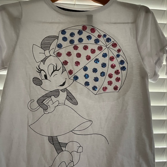 Disney-Tshirt-mini mouse-small-no stains/rips, smoke/pet free home, never wore - Picture 6 of 6